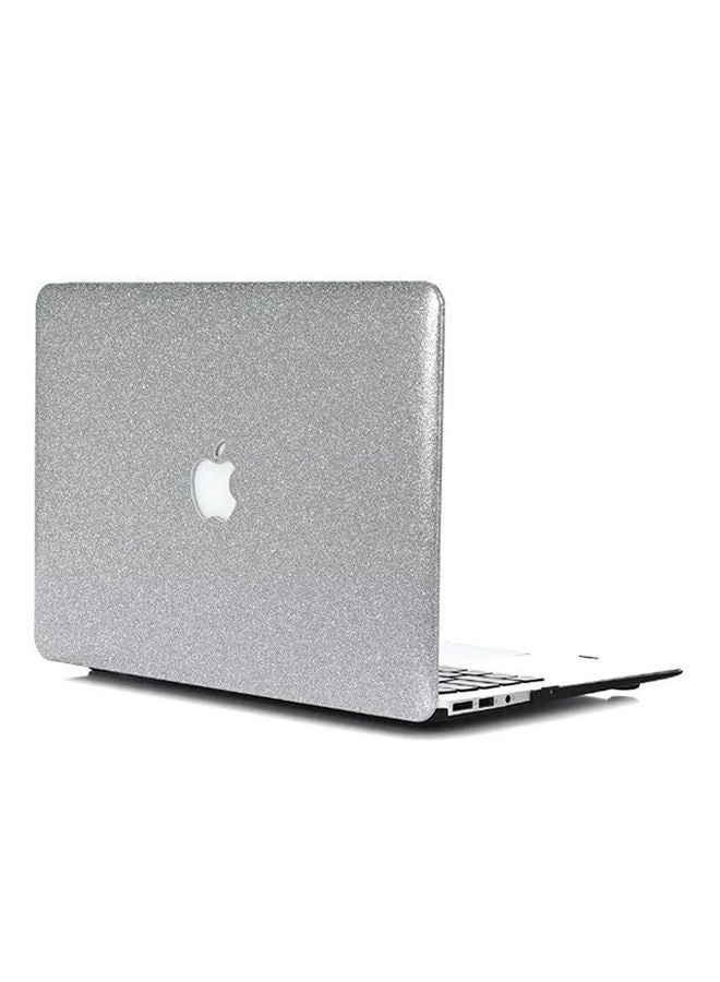 NIBEMINENT Bling Ultra-Slim Case Cover For Apple MacBook Pro A1398 15-Inch Silver - Image 2