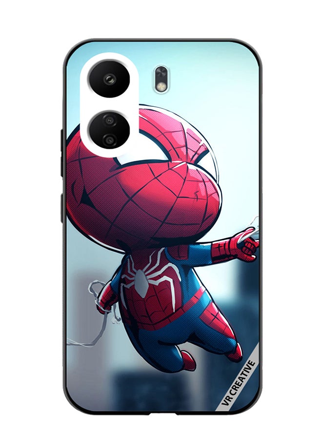 VR CREATIVE Protective Case Cover For Xiaomi Redmi 13C Spiderman Design Multicolour - Image 1