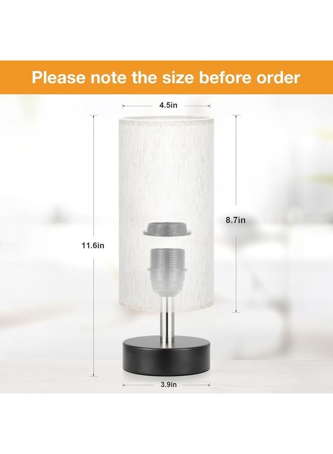 Bluejw Crossover Table Lamp Bedside Advanced Bedroom Fabric Light Luxury Atmospheric Small Table Lamp Study Creative Vintage Decorative Table Lamp - Image 3