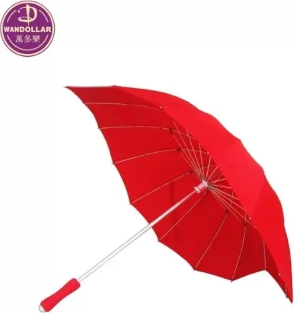 ELEVEN MARKETS Heart Umbrella Red Heart Shaped Umbrella Special Design Large Boston Umbrella