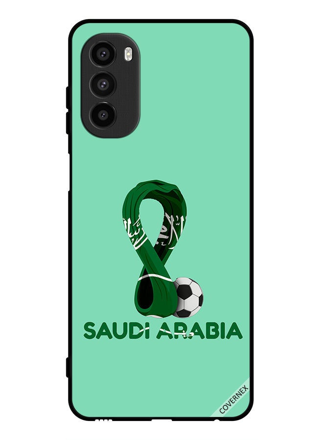 Covernex Protective Case Cover For Motorola Moto G82 Flag Of Saudi Arabia On Fifa Wc Qatar - Image 1