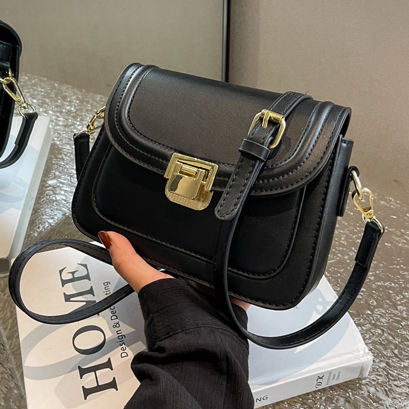 Western Style Retro Bag Women'S 2023 Popular New Trendy Fashion Internet Celebrity Shoulder Bag All-Match Instagram Messenger Small Square Bag - Image 4