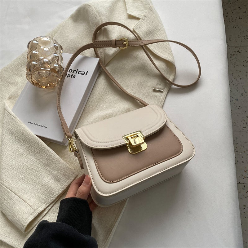 Western Style Retro Bag Women'S 2023 Popular New Trendy Fashion Internet Celebrity Shoulder Bag All-Match Instagram Messenger Small Square Bag - Image 1