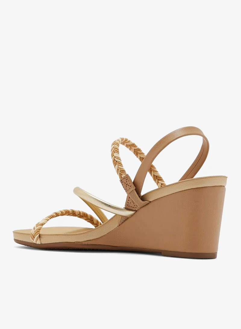 Beira Rio Camel Sandals for Women with Back Strap – Stylish & Supportive sling Back Ladies Sandals for Women | Best Price UAE