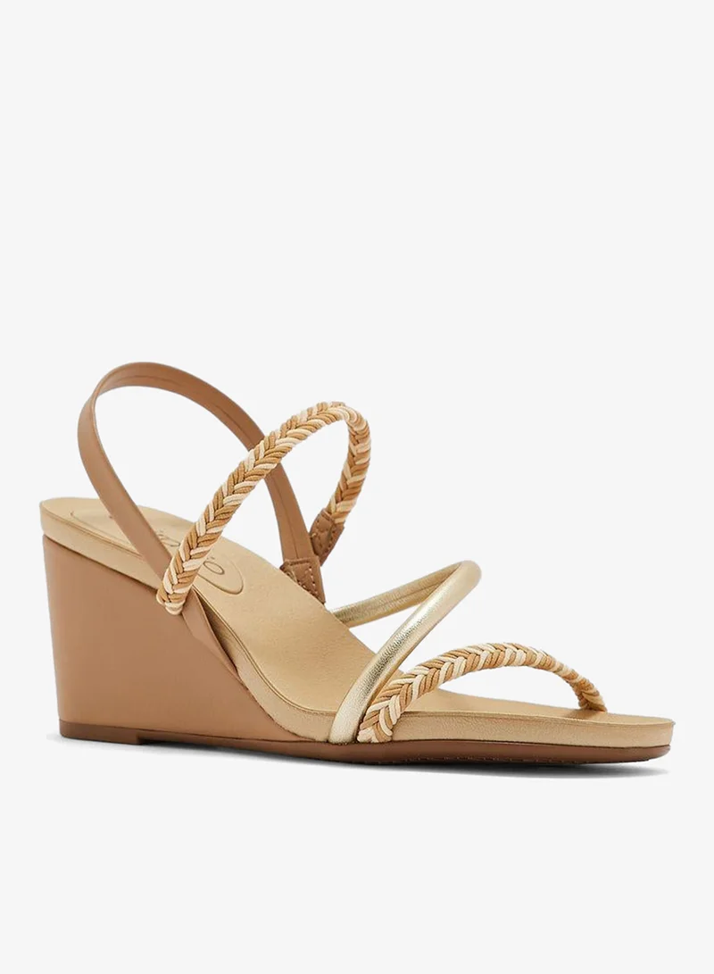 Beira Rio Camel Sandals for Women with Back Strap – Stylish & Supportive sling Back Ladies Sandals for Women | Best Price UAE