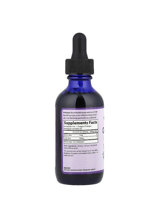 Morningstar Minerals Morningstar Minerals, Inner Vitality, Concentrate, Fulvic/Humic Minerals, 2 fl oz  - Image 2