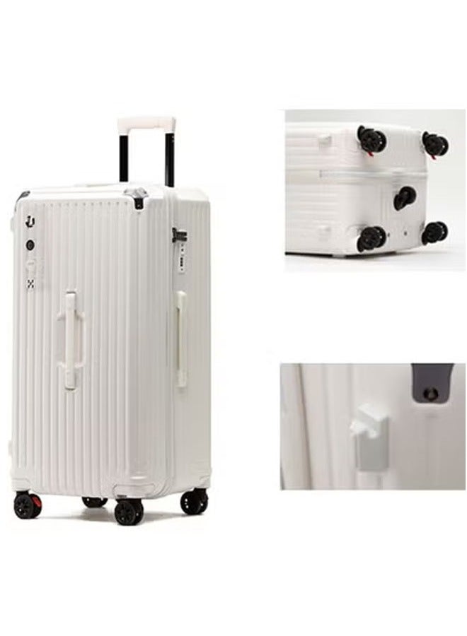 keke Set of 2 Premium Expandable Aluminum Frame ABS & PC Suitcase With USB charging port and C type and 5 wheel,24/32 Inch  - Image 2