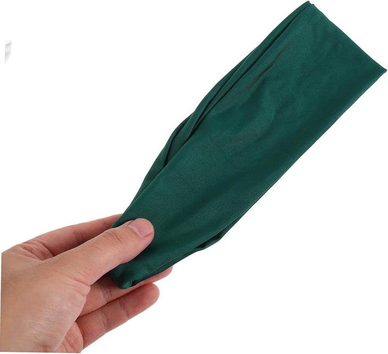 6 Pack Athletic Headbands For Men Moisture Wicking Sweatbands For Running Yoga Fitness - Image 4