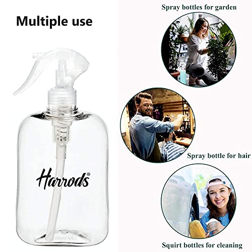 HARRODS Spray Bottle Combo Pack - 250ml Empty Bottles for Travel, Liquid, Room Spray, Fogging, Hand Wash, and Rangoli - Set of 2 - Image 2