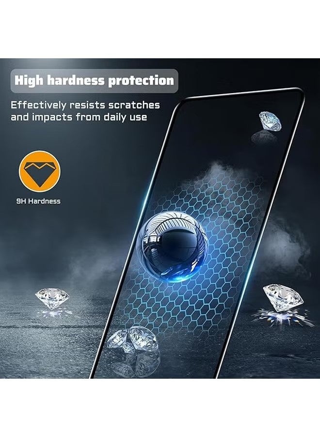 2 Pack Xiaomi Poco X7 Pro 5G Screen Protector, 9H Tempered Glass Screen Protector for Xiaomi Poco X7 Pro 5G, Full Coverage Bubble-Free Tempered Film, Anti-Scratch Film - Image 5