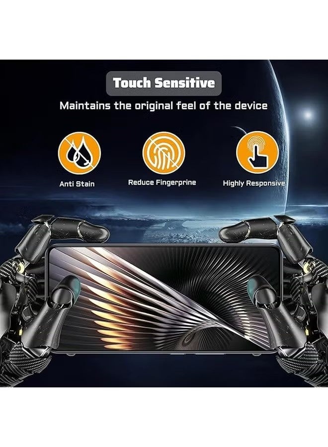 2 Pack Xiaomi Poco X7 Pro 5G Screen Protector, 9H Tempered Glass Screen Protector for Xiaomi Poco X7 Pro 5G, Full Coverage Bubble-Free Tempered Film, Anti-Scratch Film - Image 3