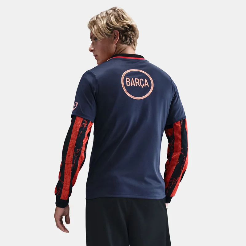 نايكي Men's FC Barcelona Academy Pro Third Pre-Match Football Top