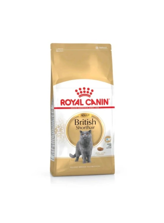 Royal Canin Feline Breed Nutrition British Shorthair Adult Cat Dry Food - 4kg - Image 1