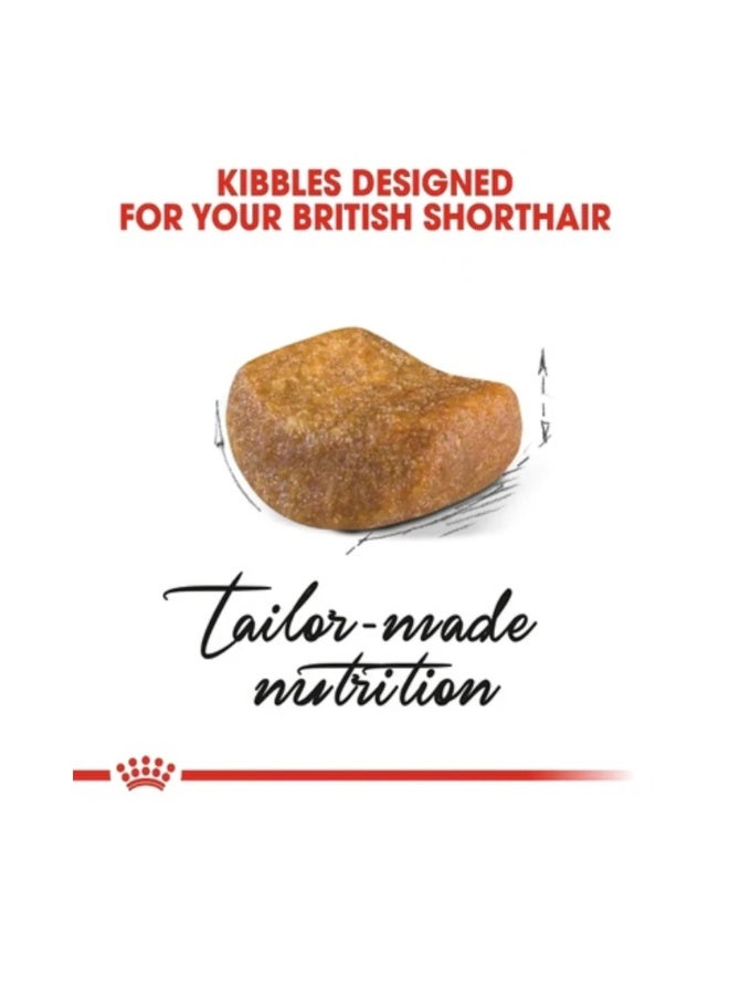 Royal Canin Feline Breed Nutrition British Shorthair Adult Cat Dry Food - 4kg - Image 3