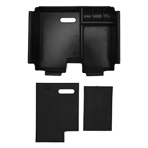 MARCHFA Center Console Organizer Tray Compatible for 2016 2017 2018 Range Rover Evoque Accessories Armrest Organizer Tray Insert Secondary Storage Box for Evoque 2015 2014 2013 2012 2011 - Image 4