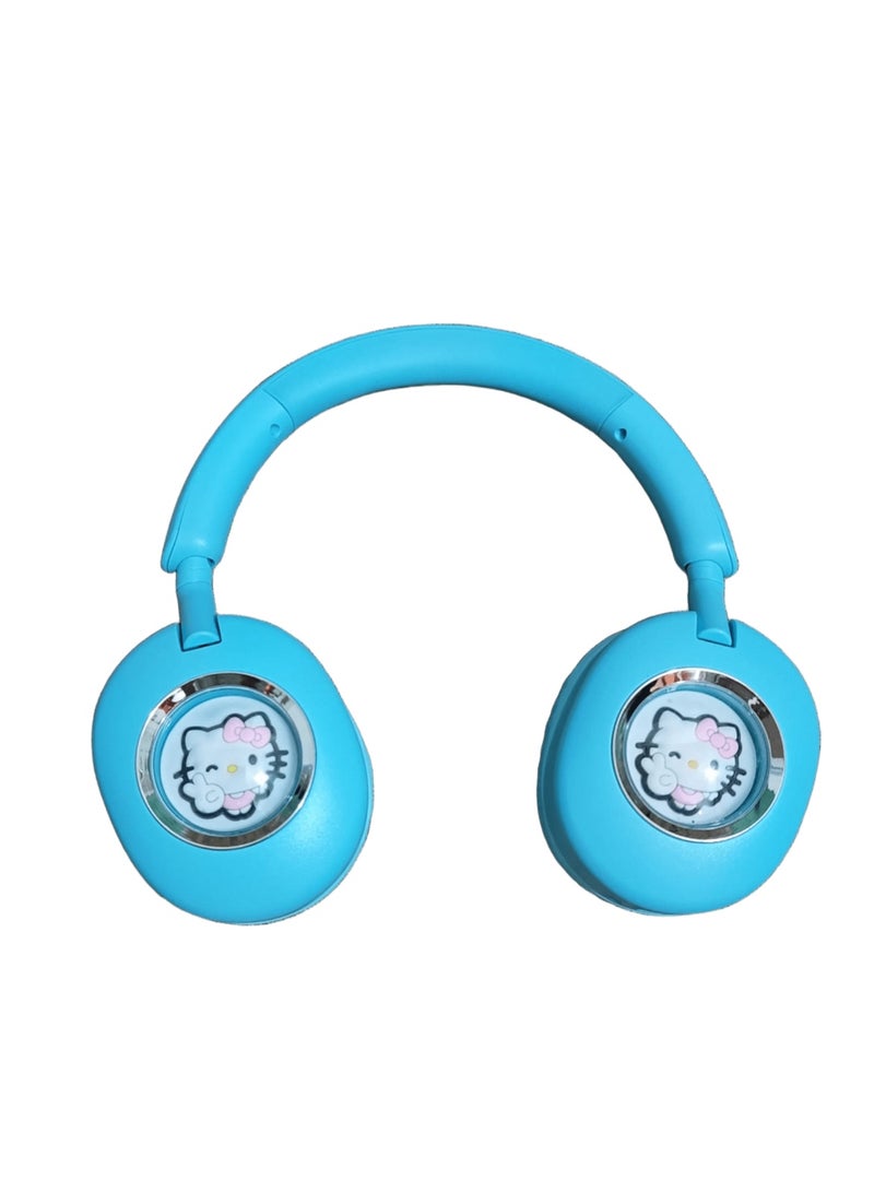 كيتي سماعة رأس لاسلكية M32 بتصميم كرتوني لطيف – صوت ستيريو 6D – بلوتوث – ميكروفون مدمج – ألوان جذابة - Image 2