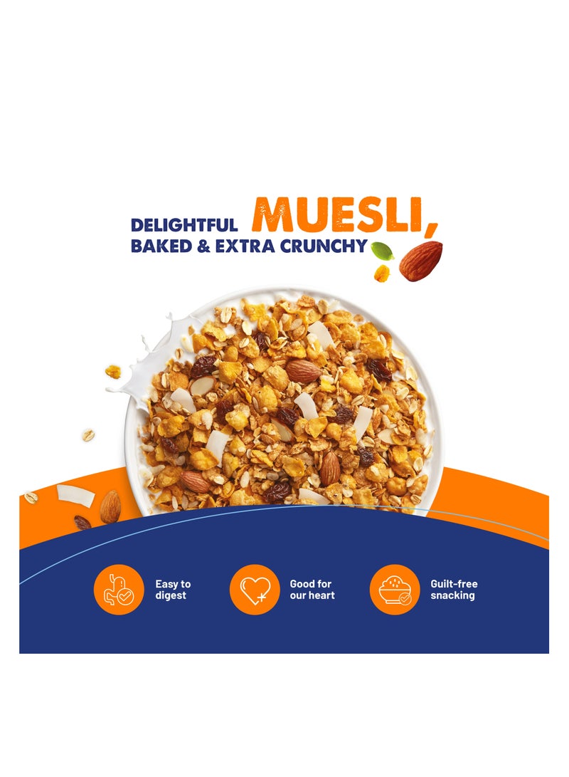 Generic Fit & Flex Protein & Fiber Muesli Biscuits - 450g  - Image 4