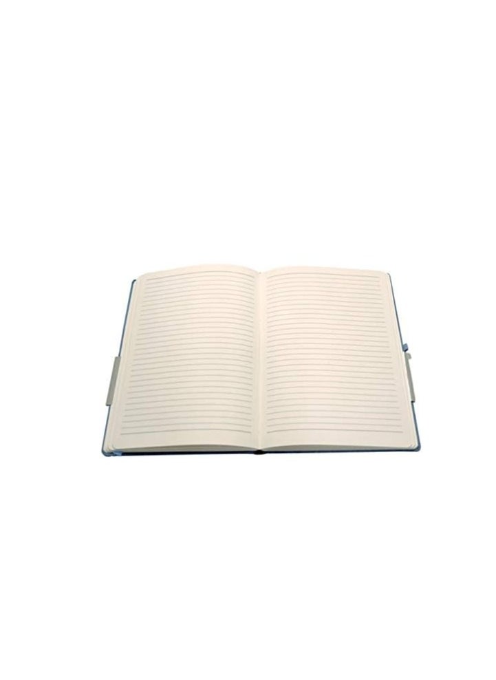 Navneet HQ A5 WOODEN TEXTURE COVER JOURNAL GREY 80 SHEETS  - Image 3