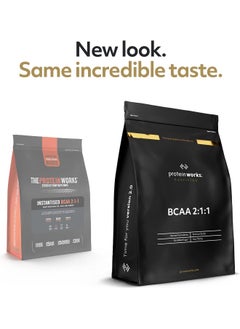 THE PROTEIN WORKS Bcaa Powder 5000Mg Bcaas Per Serving Instantised Branched Chain Amino Acid Supplement 50 Servings Berry Blitz  - Image 2