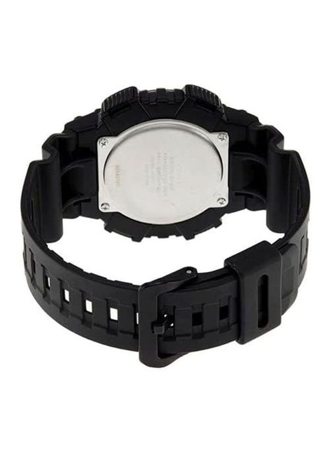 CASIO Men Solar Sport Analog-Digital Quartz Watch AQS810W-8A - 47 mm - Charcoal - Image 2
