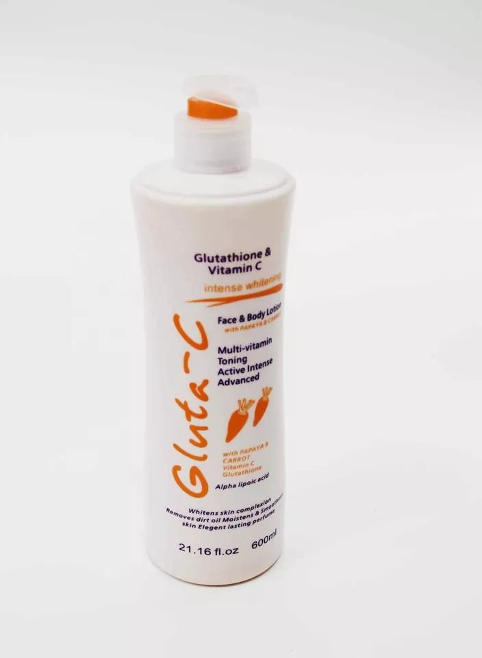 غلوتا سي Intense Whitening Face & Body Lotion 600ml
