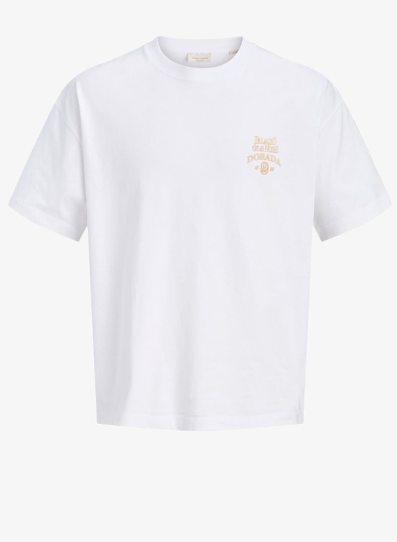 JACK & JONES Graphic Crew Neck T-Shirt - Image 5