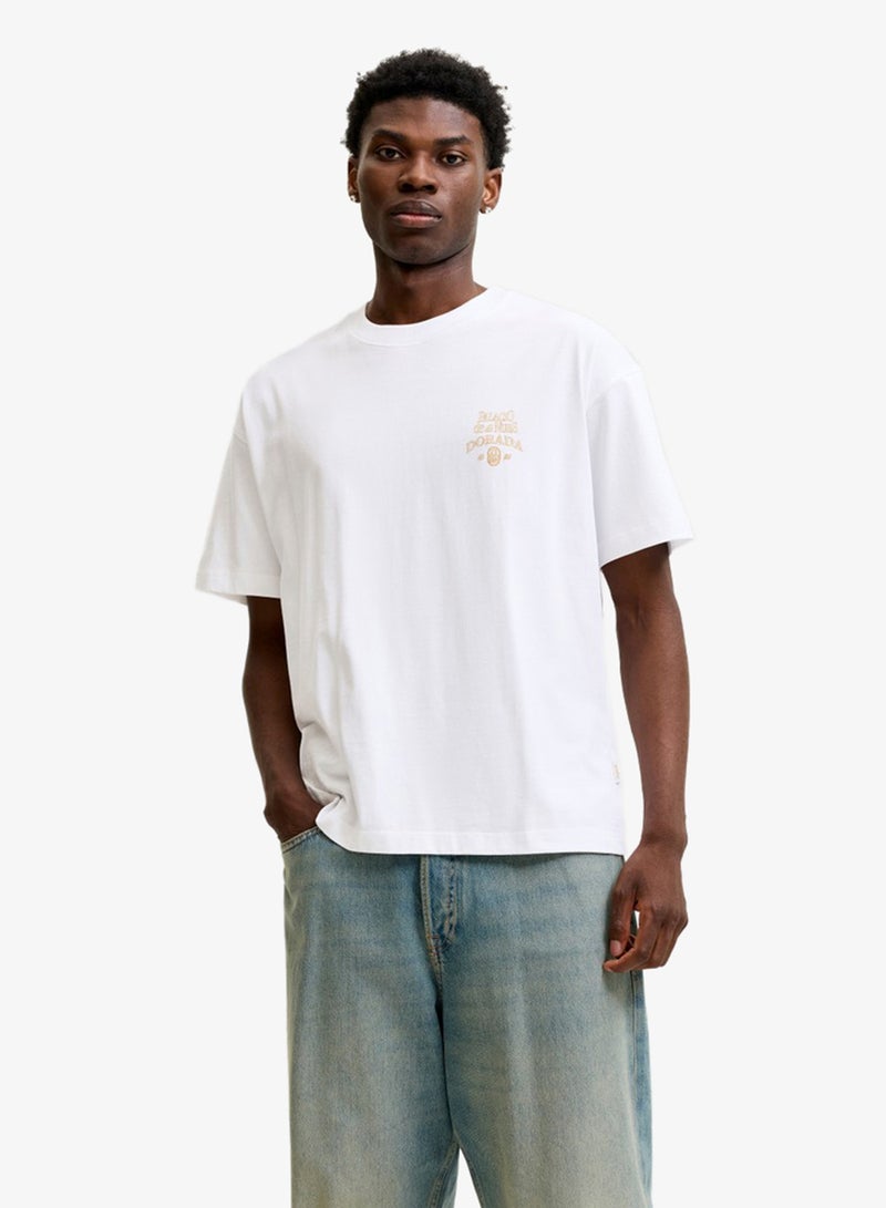 JACK & JONES Graphic Crew Neck T-Shirt - Image 1