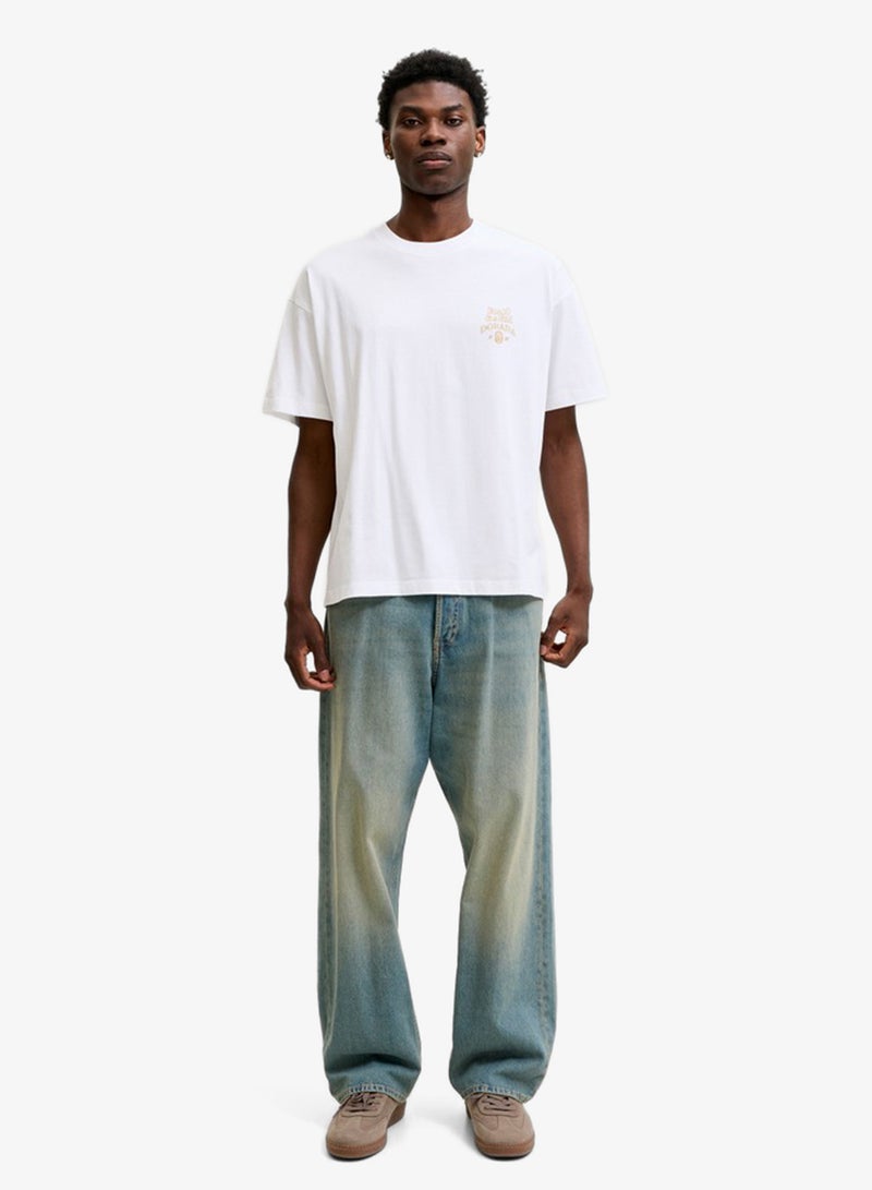 JACK & JONES Graphic Crew Neck T-Shirt - Image 4