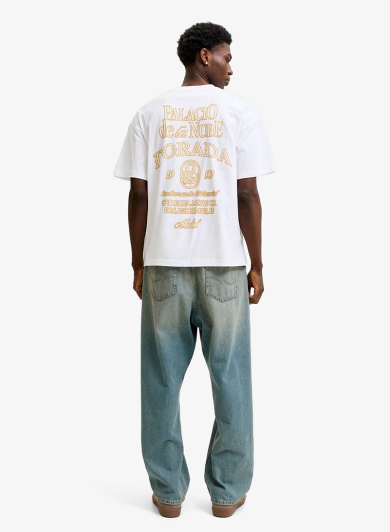 JACK & JONES Graphic Crew Neck T-Shirt - Image 2