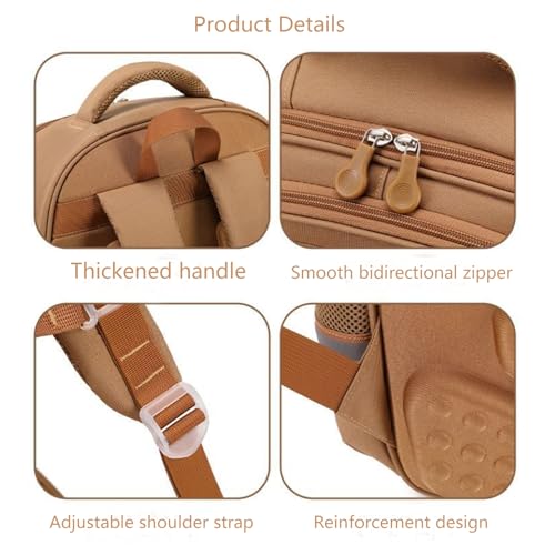 Preptep Cute Capybara Backpack with Pins Ita Bag Kawaii Cartoon Large Capacity Stylish Mochila De Capybara - Image 4