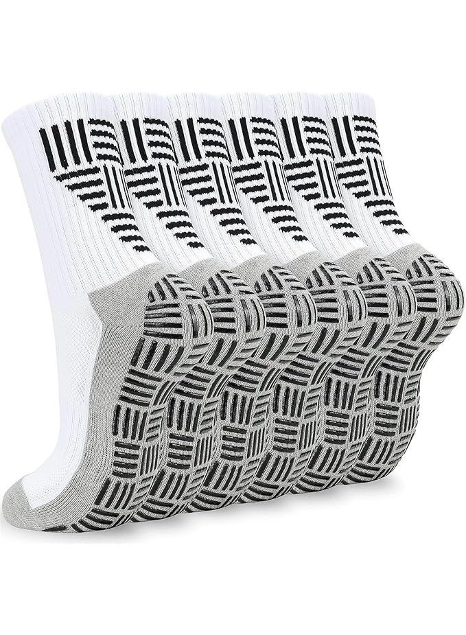 الجوارب المضادة للانزلاق ، 3 زوج من الجوارب المضادة للانزلاق ، جوارب رياضية المضادة للانزلاق ، جوارب كرة القدم المضادة للانزلاق ، جوارب كرة السلة تنفس النقطة - Image 1