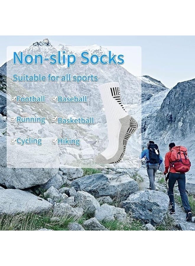 الجوارب المضادة للانزلاق ، 3 زوج من الجوارب المضادة للانزلاق ، جوارب رياضية المضادة للانزلاق ، جوارب كرة القدم المضادة للانزلاق ، جوارب كرة السلة تنفس النقطة - Image 3