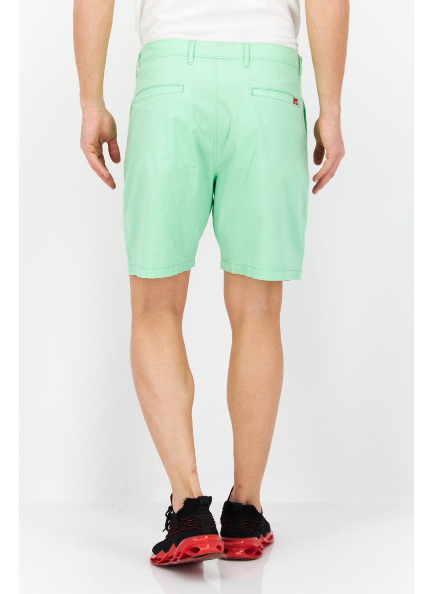 Levi's - Men Solid Chino Short, Lime Green - Image 1