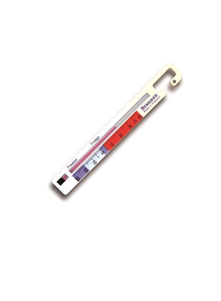 Brannan White Vertical Fridge and Freezer Thermometer (140mm) - Image 2