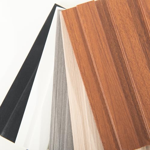 Art3d Slat Wall Panels, WPC Soundproof 3D Wall Paneling for Interior Wall Decor, TV Background, Samples 5-Pack 6 x 6 in. - Image 2