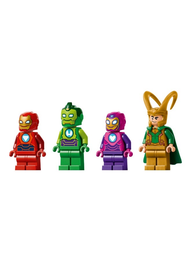 LEGO Marvel Iron Man and His Awesome Friends Loki vs. Team Iron Man 11211 Building Toy Set (80 Pieces) - Image 4