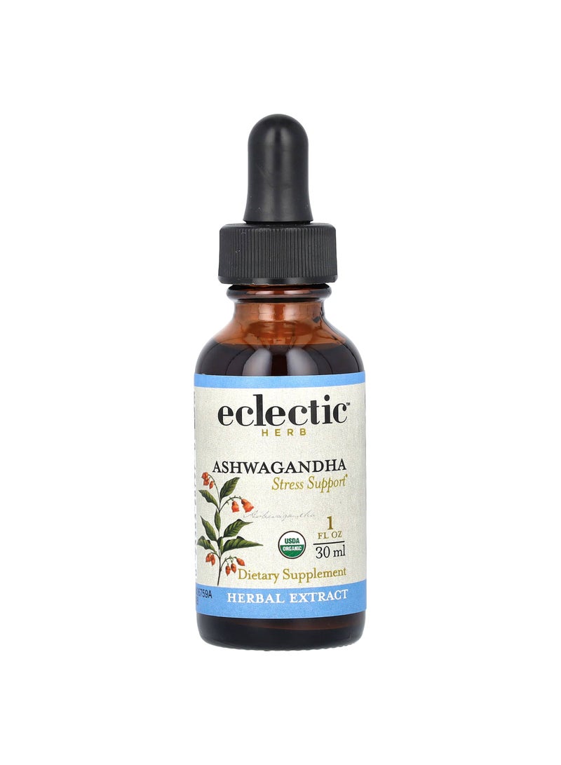 Eclectic Herb Ashwagandha Extract, 1 fl oz (30 ml)