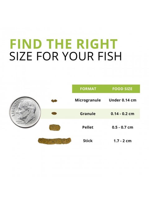 Fluval Bug Bites Bottom Feeder Fish Food, Granules For Small To Medium Sized Fish, 1.60 Oz., A6586
