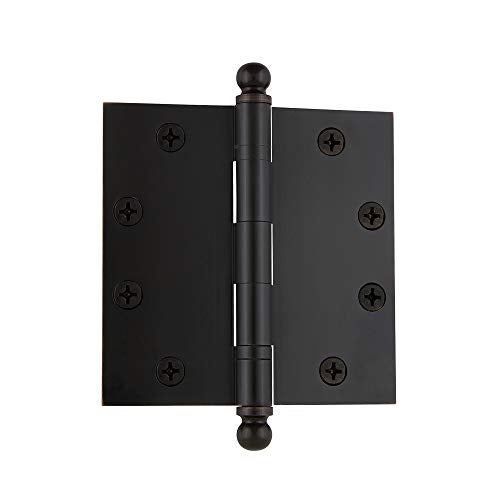 Nostalgic Warehouse Ball-Tip Residential Door Hinge with Square Corners - Image 2
