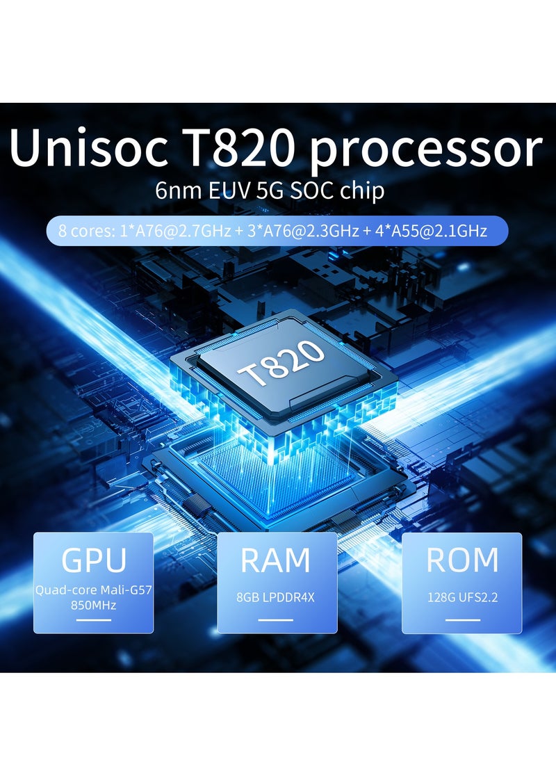 ANBERNIC  ANBERNIC RG406H Handheld Game Console Unisoc T820 Android 13 5000 mAh 4-inch IPS screen Large-angle 3D Hall Joystick Hall Rigger 5G WIFI Bluetooth Retro Video Players  - Image 5