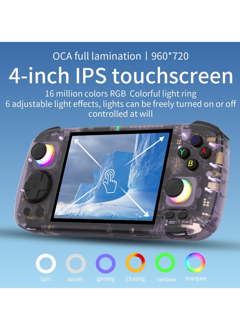 ANBERNIC  - ANBERNIC RG406H Handheld Game Console Unisoc T820 Android 13 5000 mAh 4-inch IPS screen Large-angle 3D Hall Joystick Hall Rigger 5G WIFI Bluetooth Retro Video Players - Image 1