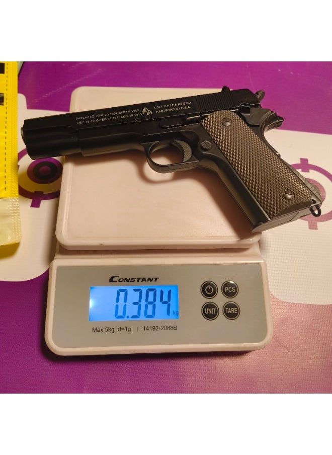 1911 Water Beads Full Metal Toy Gun 8mm  - Image 2