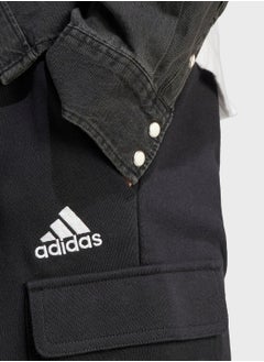 Adidas Small Logo French Terry Shorts  - Image 5