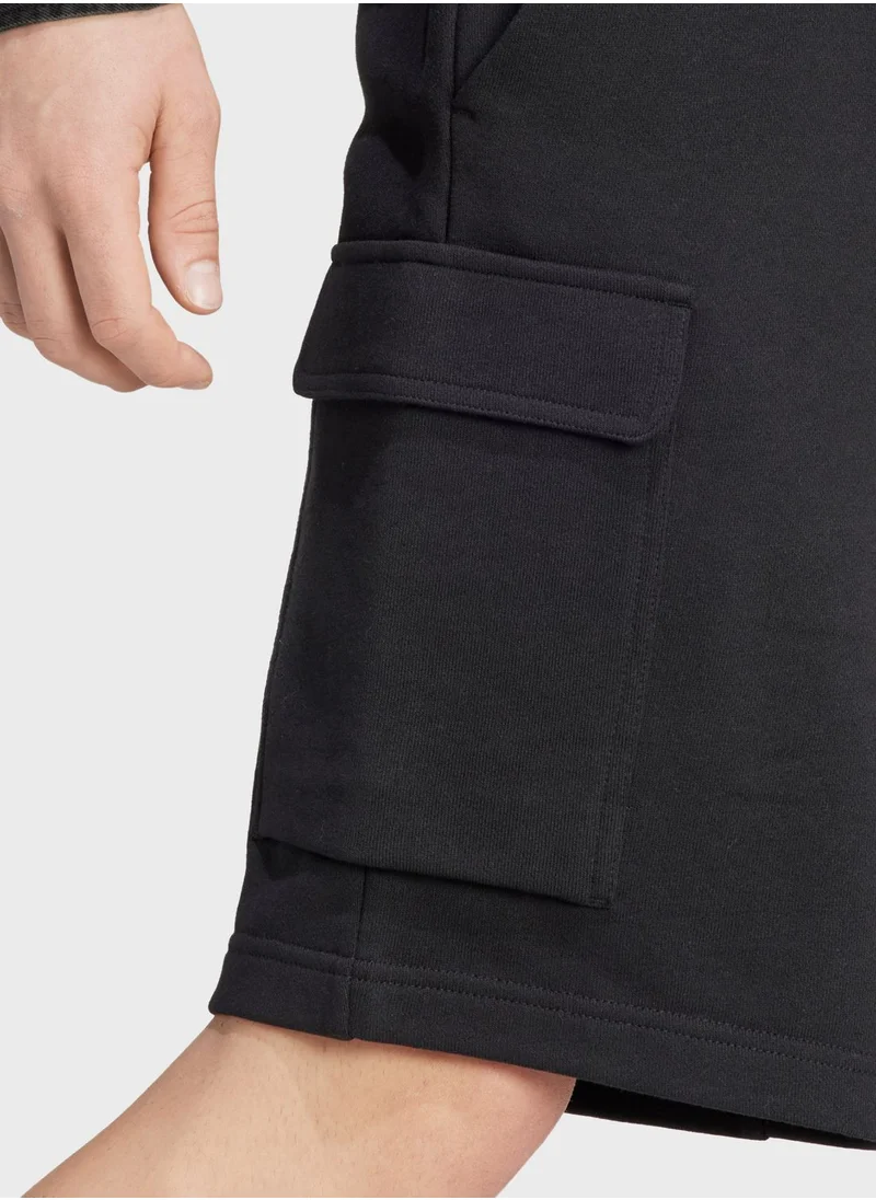 Adidas Small Logo French Terry Shorts