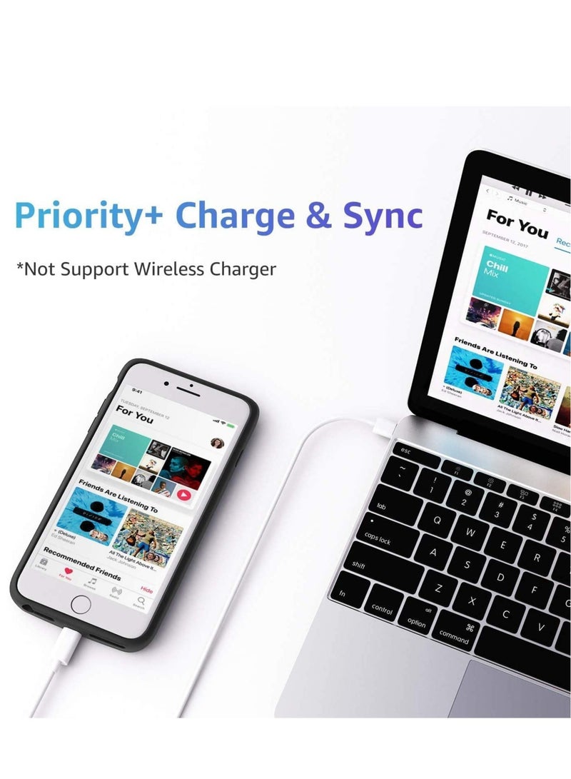 ELTRAZONE Battery case for iPhone - 6/7 / 8Plus (3200 mAh, Black) - Image 3