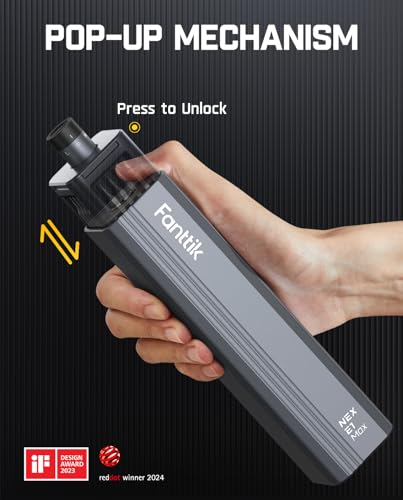 Fanttik E1 Max Electric Screwdriver, Mini Precision Screwdriver Set, 50 Magnetic Bits, Magnetic Storage, 5/32‘’Hex, Repair Tool Kit for Electronics Phone Camera Laptop Watch (Grey) - Image 3