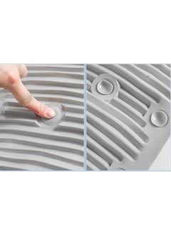 H&D PIPALIYA HD PIPALIYA Rollable Foldable clothes washing board Portable Travel Mini cloth washing board can be used with cloth washing stone AntiSlip washing board for clothes good for baby  - Image 3