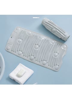 H&D PIPALIYA HD PIPALIYA Rollable Foldable clothes washing board Portable Travel Mini cloth washing board can be used with cloth washing stone AntiSlip washing board for clothes good for baby  - Image 1