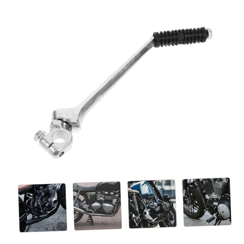 Universal Motorcycle Gear Lever Replacement Kick Starter Lever Metal Silver 29 50X4 00X2 00CM - Image 4