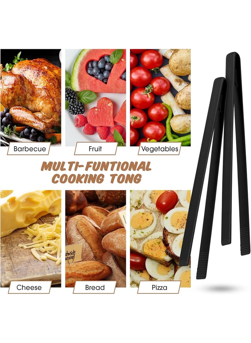 FALMER Silicone Toaster Tongs Heat Resistant Non Slip Kitchen Tweezer 35cm– Long Non Stick Cooking and BBQ Grilling Tool for Toast, Steak, Meat, Chicken, Fish, Salad and Corn – Multi-Purpose Food Serving Tongs for Kitchen, Barbecue, Camping and Daily Use - Image 5